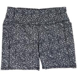 Plus 7 in. Peached Speckled Pocket Shorts