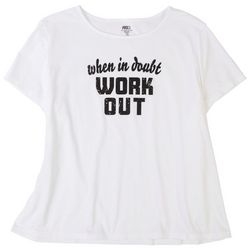 RB3 Active Plus When In Doubt Work Out Short Sleeve Tee