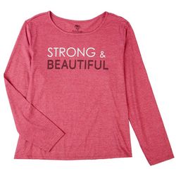 RB3 Active Plus Long Sleeve Strong & Beautiful Tee
