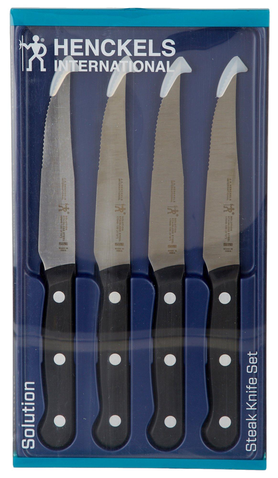 J.A. Henckels 4-pc. Solution Steak Knife Set