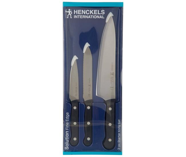Henckels Solution 3-Piece Starter Knife Set