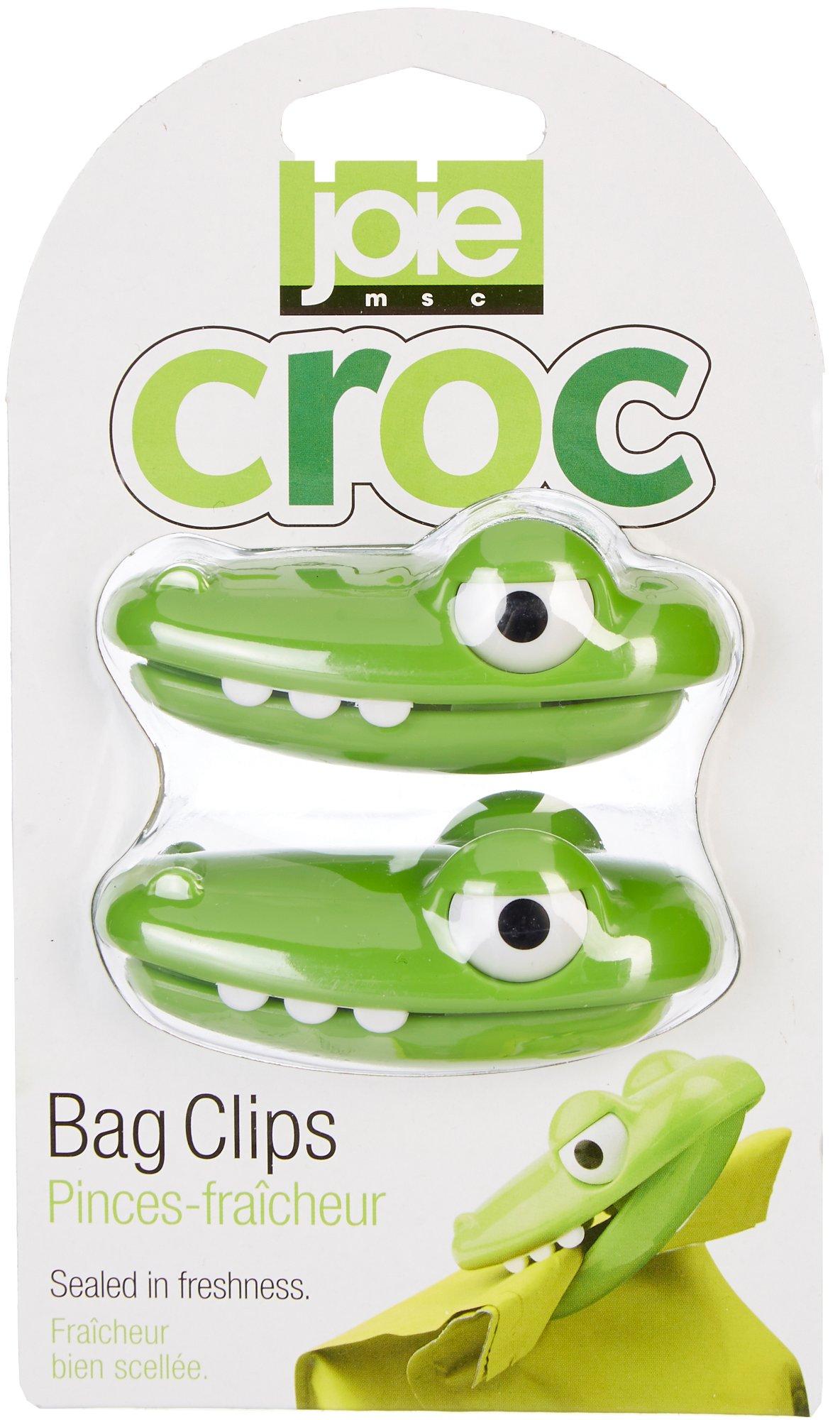 2-pc. Croc Head Bag Clip Set