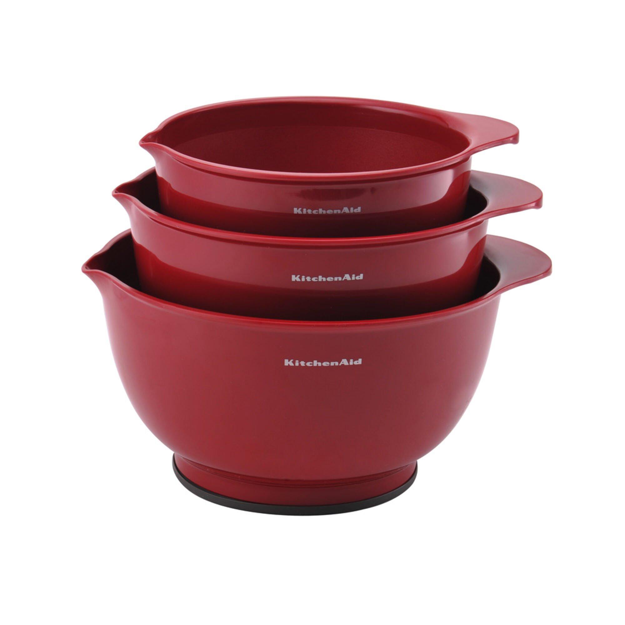 Photos - Bakeware KitchenAid 3pc Mixing Bowl Set 