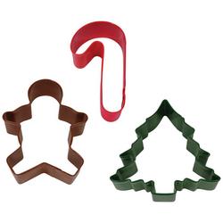3-pc. Christmas Cookie Cutter Set