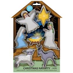7-pc. Christmas Nativity Cookie Cutter Set