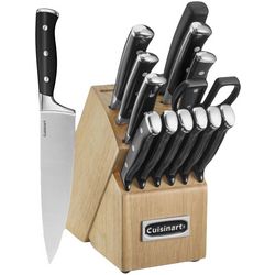 Cuisinart Triple Rivet 15-pc. Stainless Steel Knife Set