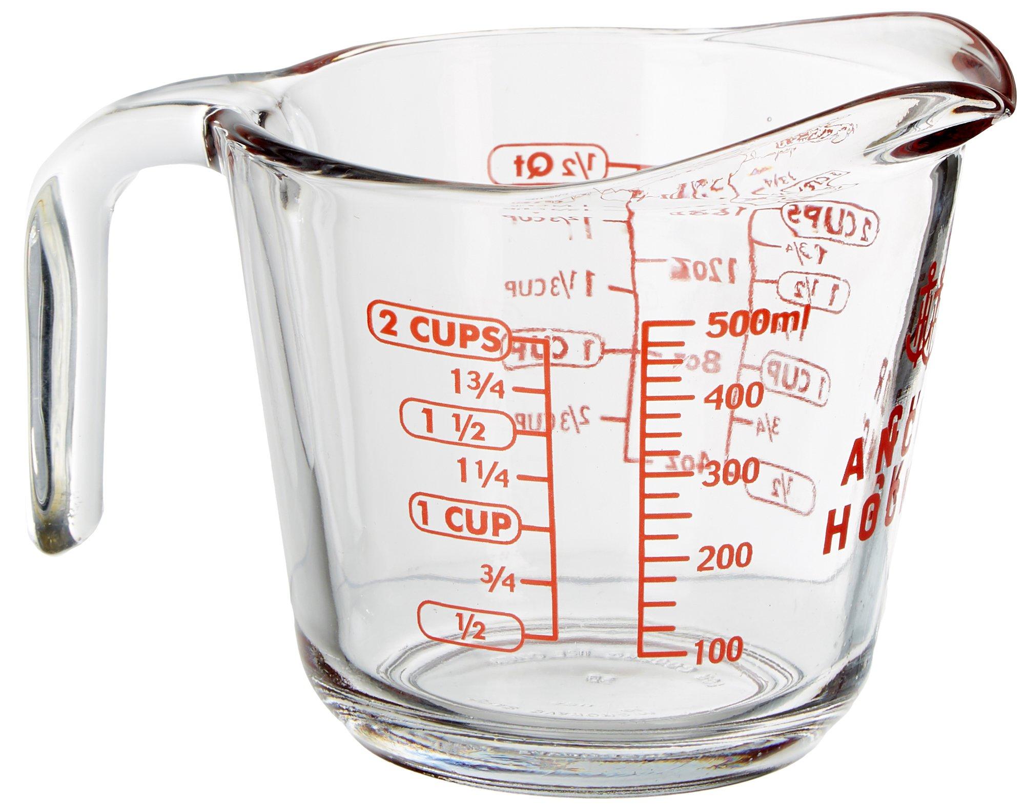 16 oz. Glass Measuring Cup (Case of 4)