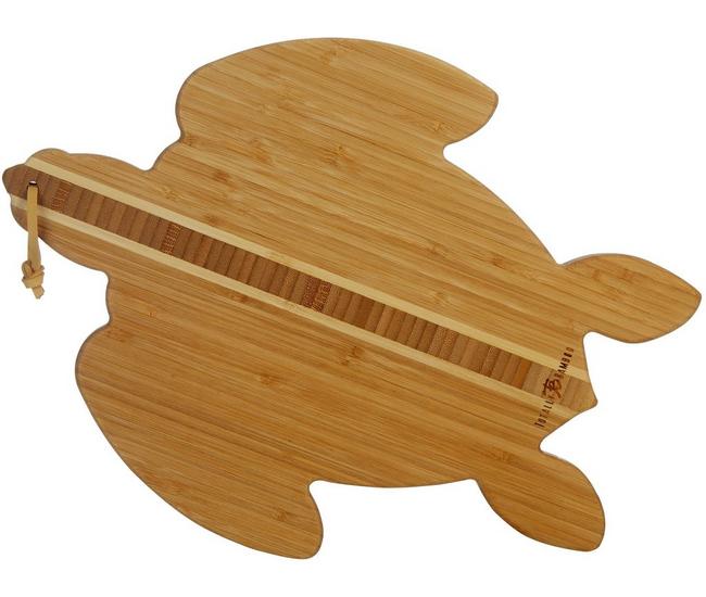 Totally Bamboo Sea Turtle Bamboo Cutting/Serving Board