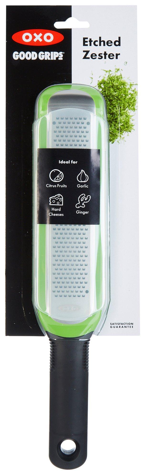  OXO Good Grips Etched Zester and Grater Green : Home