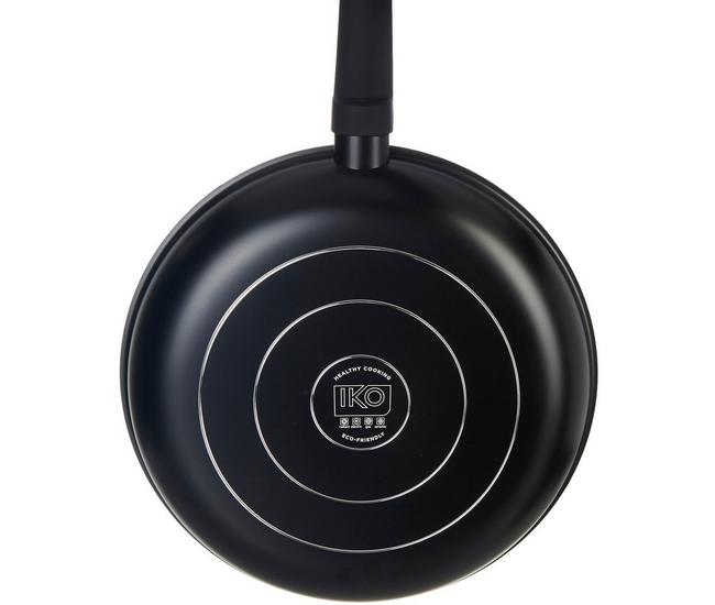 IKO Black Label Ceramic Skillet Non-Stick Frying pan, Kitchen Pots and Pans  Cookware, Eco Friendly and Dishwasher Safe, 100% Free of