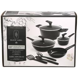 Black Label 10pc Ceramic Non-Stick Cookware Set