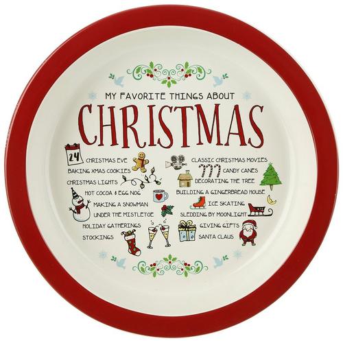 10 in. Christmas Pie Plate