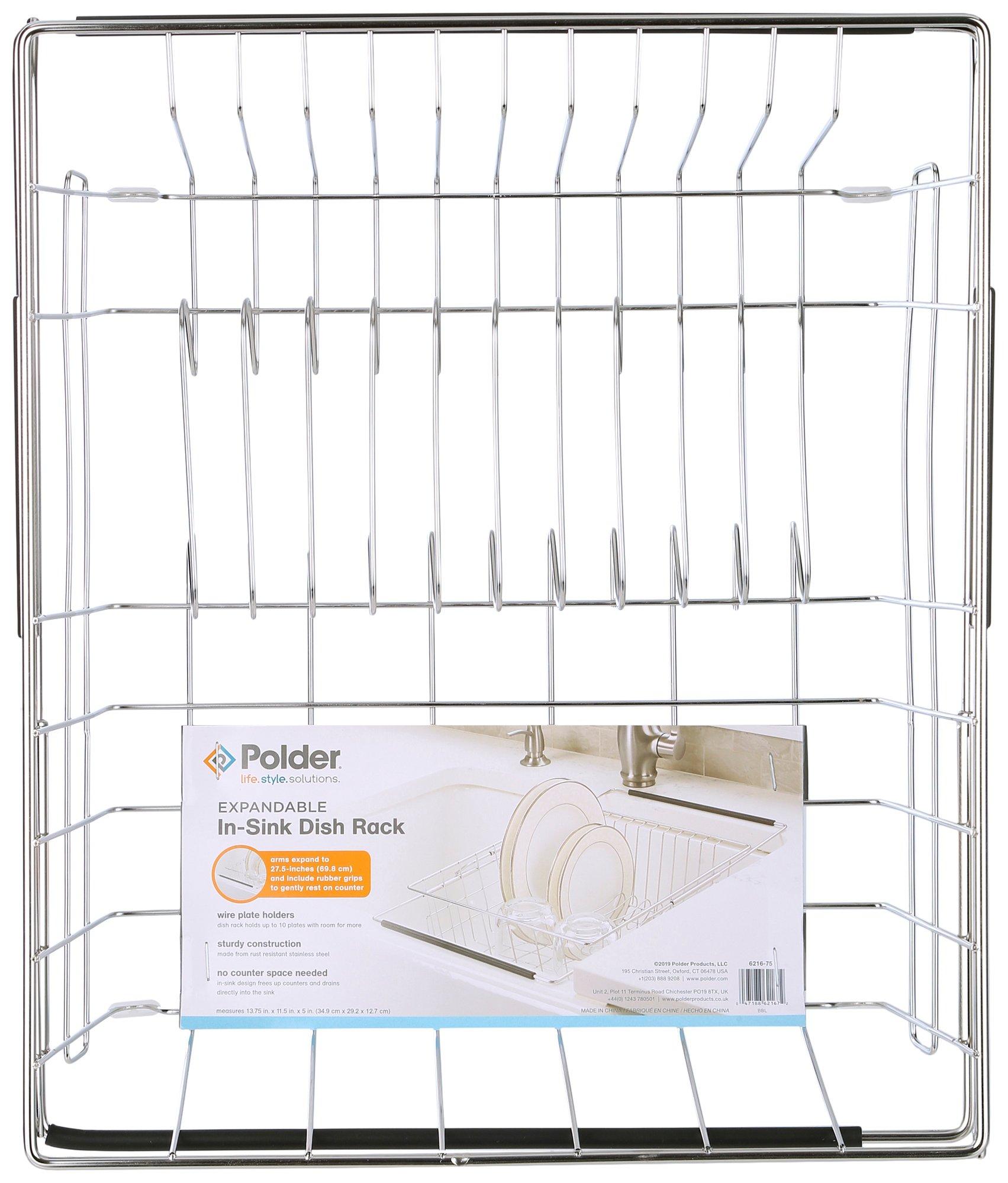 Polder Expandable In-Sink Dish Rack