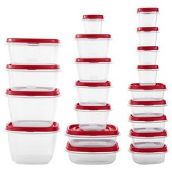 Rubbermaid 40 Pc Easy Find Food Storage Containers