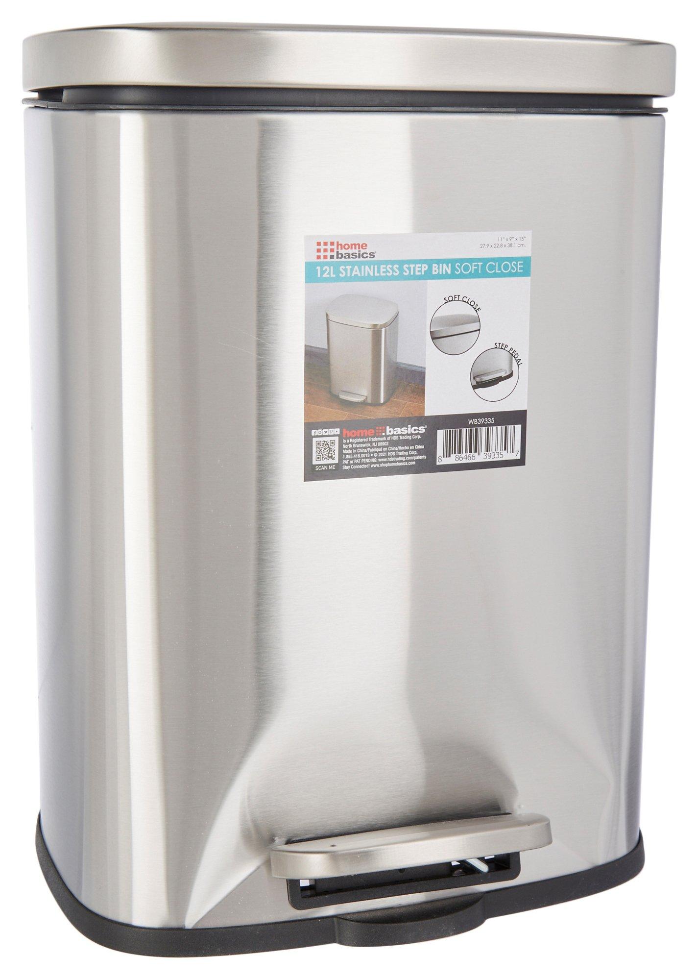 12L Step Waste Bin