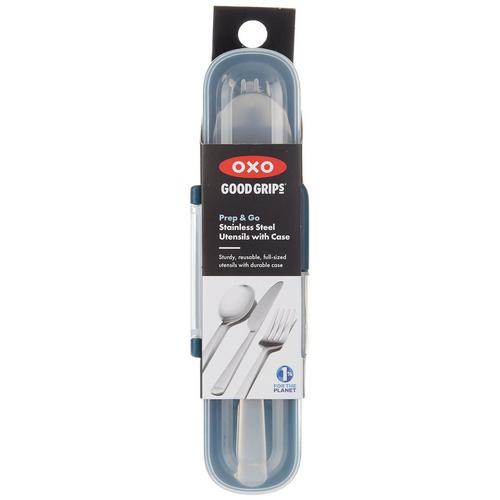 OXO Prep & Go Stainless Steel Utensils With