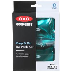 2 Pk Good Grips Prep & Go Ice Pack Set