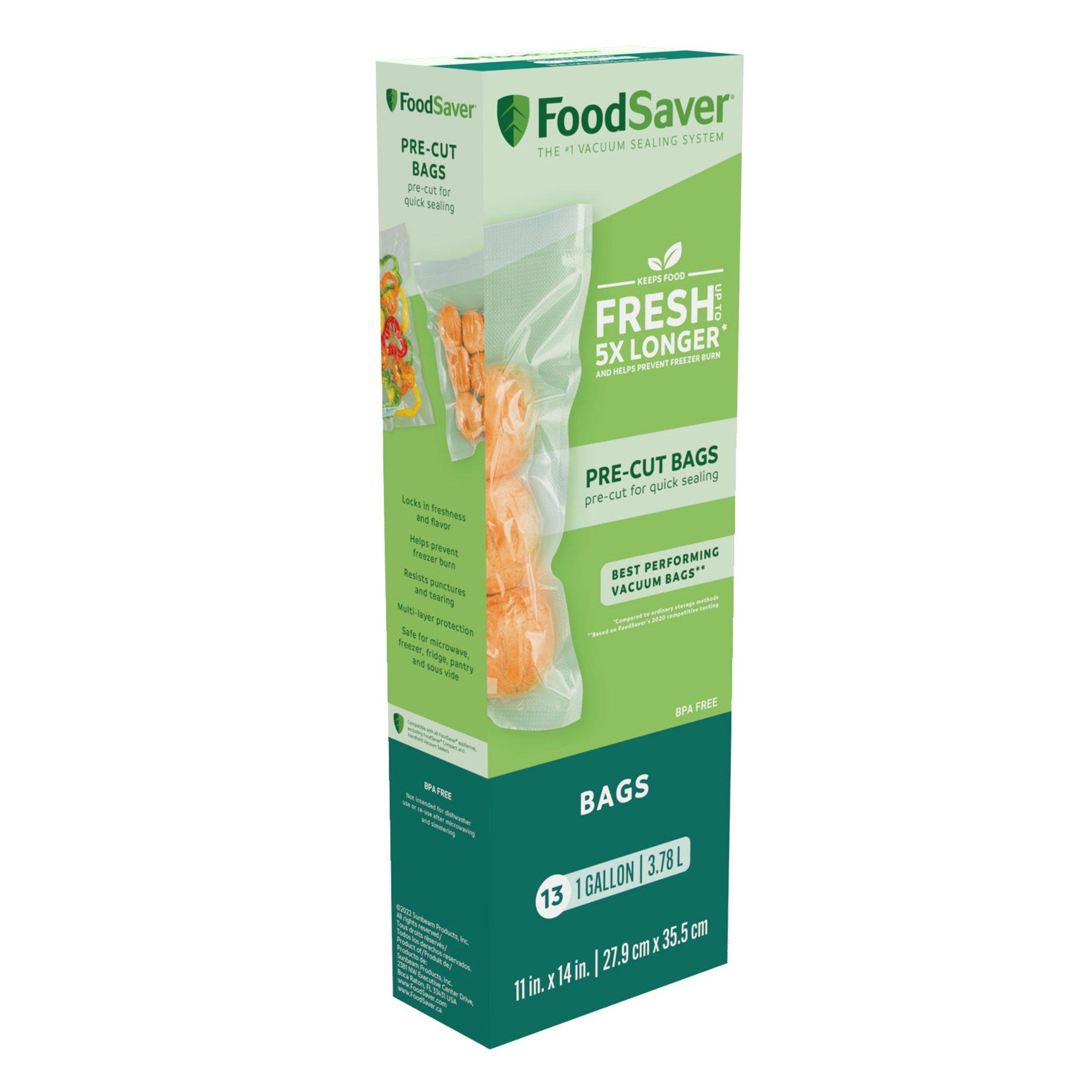 Food Saver 13-Count Gallon Size Vacuum-seal Precut Bags