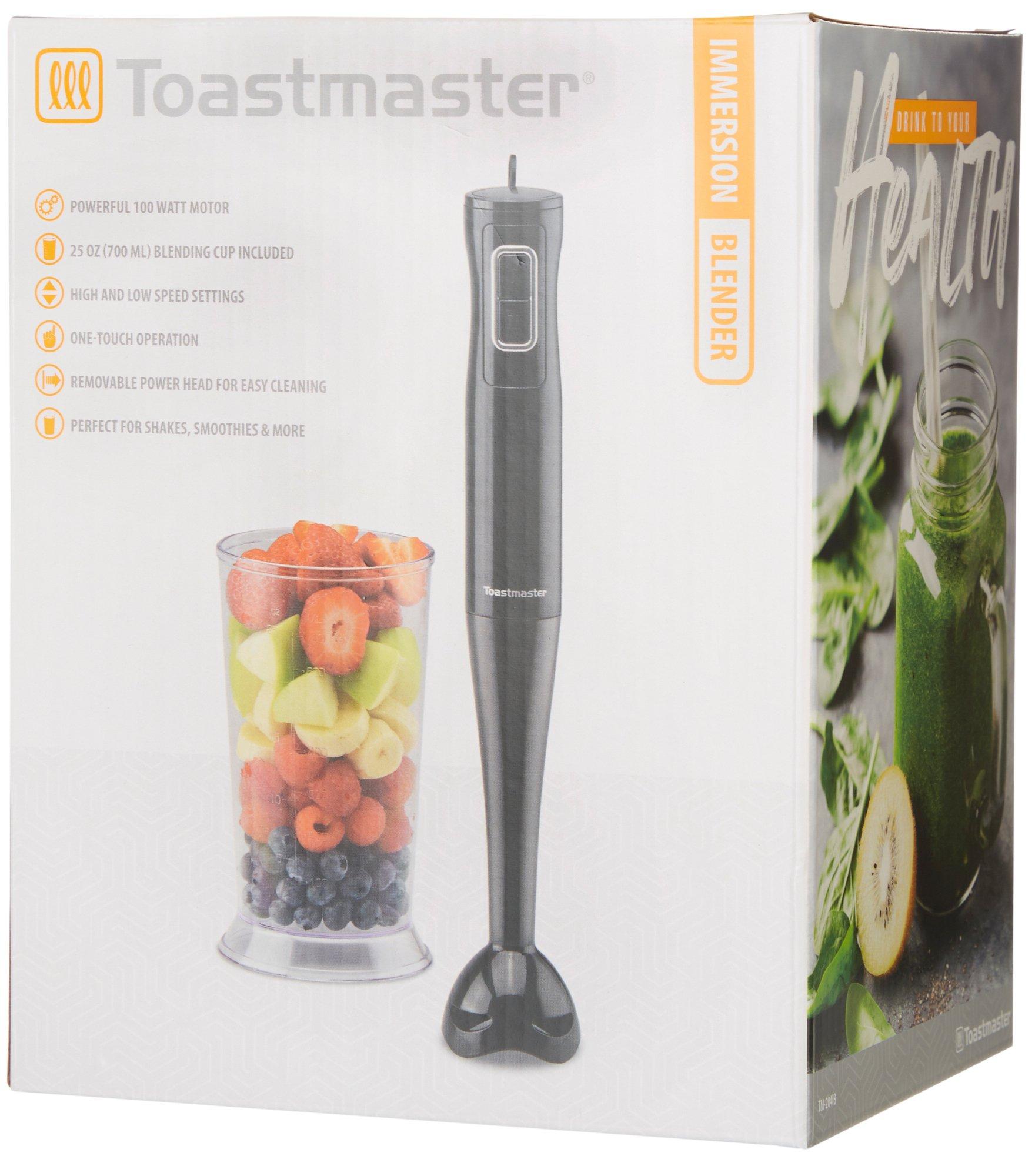 Toastmaster Immersion Hand Blender TM-204IB