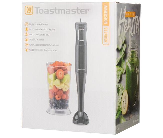 Toastmaster Blender Immersion Stick Electric Chopper Handheld Mixer 11 long