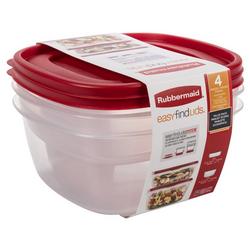 4 Pc Value Pack Food Storage Containers