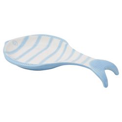 Baum Brothers Fish Shaped Ceramic Spoon Rest