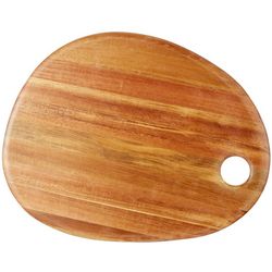 Picnic Time Pebble Wood Serving Tray