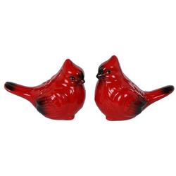 Holiday Cardinal Salt and Pepper Shakers