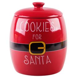 123 Oz Cookies For Santa Cookie Jar