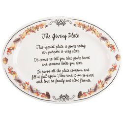 Home Essentials The Giving Plate Serving Platter