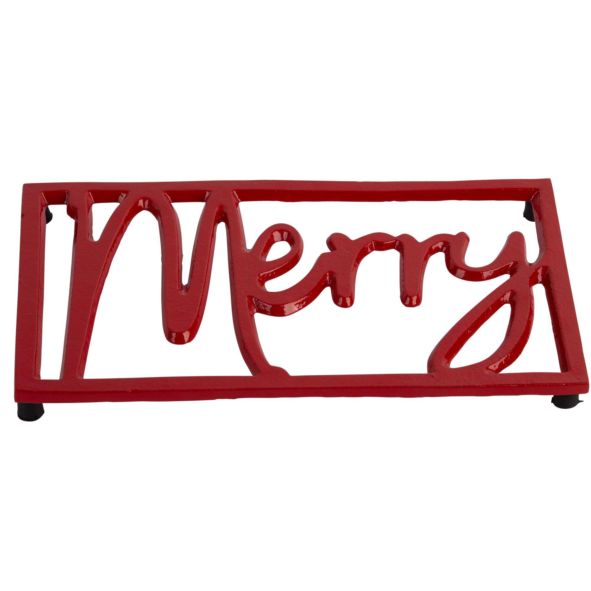 Holiday Merry Trivet