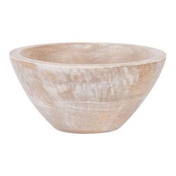 6 in. Light Wooden Bowl