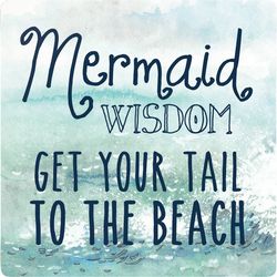 P. Graham Dunn Mermaid Wisdom Coaster