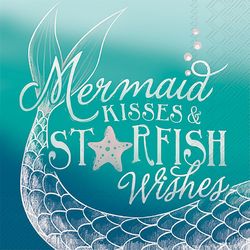 Boston International 20-pk. Mermaid Kisses Dinner Napkins