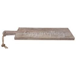 20in Happy Everything Wood Serving Board