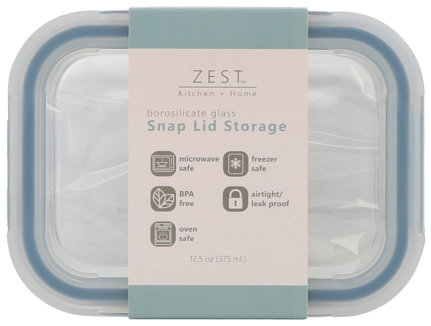12.5 Oz Leak Proof Snap Lid Storage Container