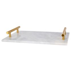 Diamond Home Marble Serving Tray