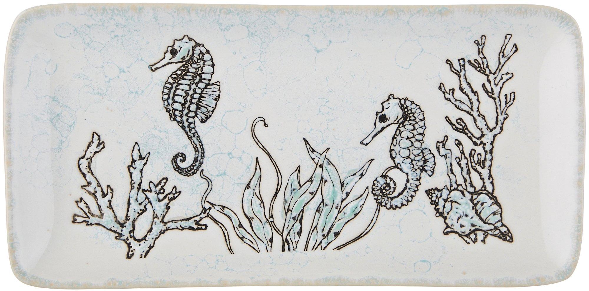 Blue Sky Sea Cove Island Platter