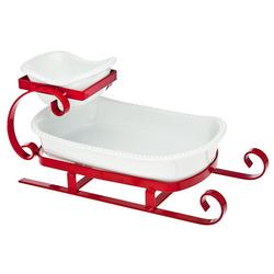 Sleigh Two Tier Serving Dish