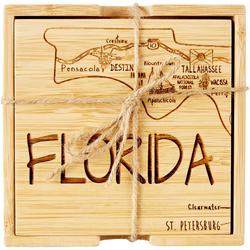 4-pc. Florida Puzzle Coaster Set
