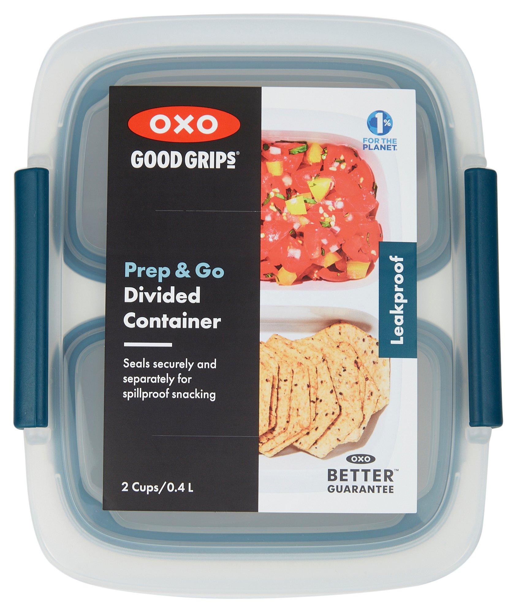 OXO Prep & Go Divided Container