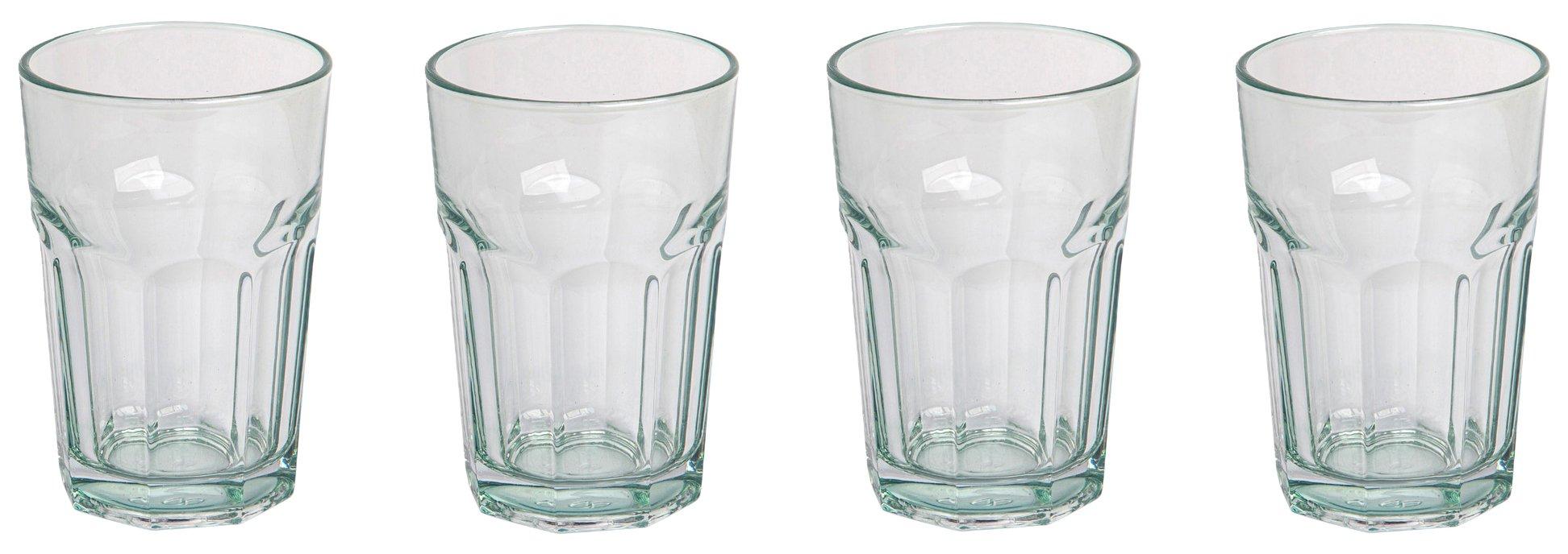 Home Essentials 4 Pc Cooler High Ball Glass