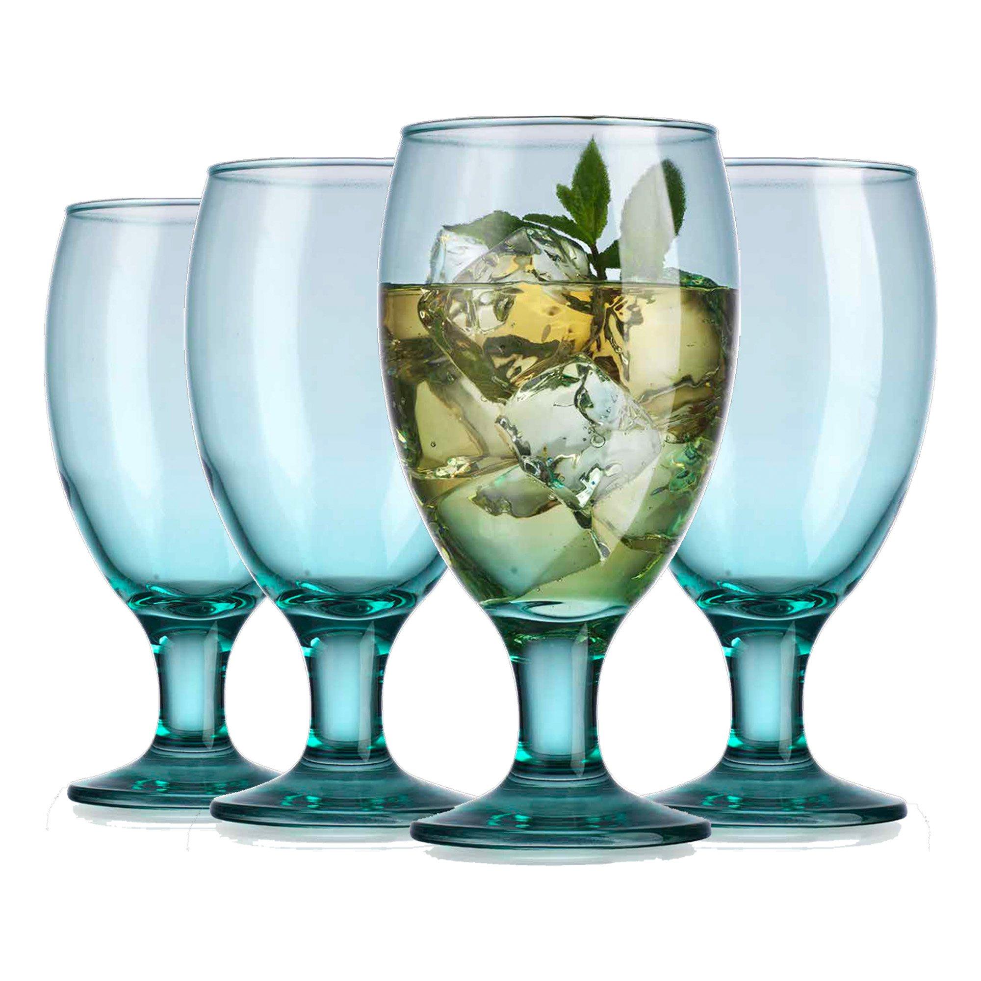 OGGI 18/8 Stainless Steel Martini Glass Set of 2 Metal Bar Drinking Glass