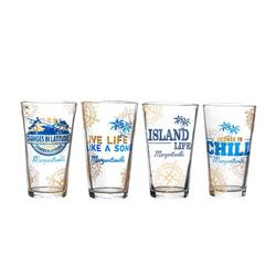 4 Pc Chill Hiball Cup Set