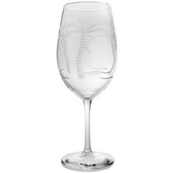 Rolf Glass 18 oz. Palm Tree Wine Goblet