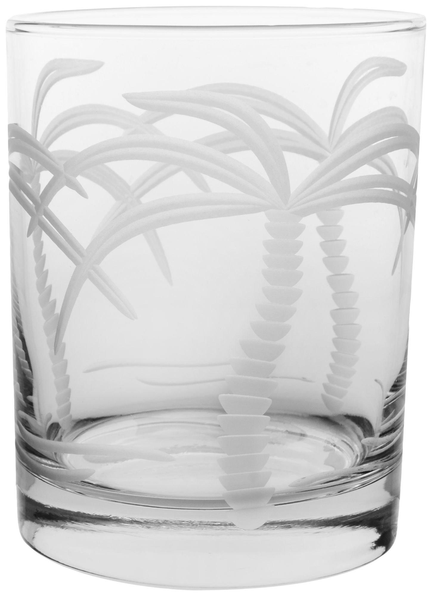 Rolf Glass 14 oz. Palm Tree Double Old