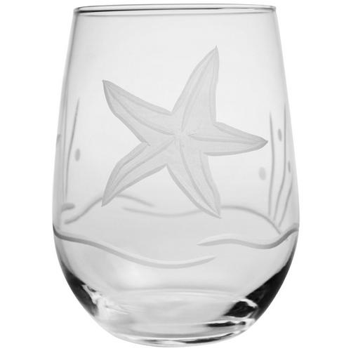 Rolf Glass 17 oz School of Fish Stemless Goblet One Size 