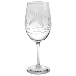 18 oz. Starfish Wine Goblet