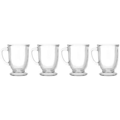 Libbey 4-pc. 16oz Kona Glass Mug Set