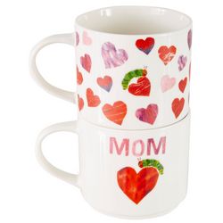 Godinger 2-pc. Mom Heart Catepillar Mug Set